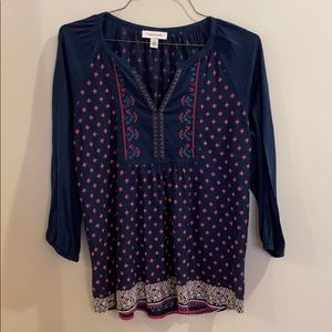 Vintage America Size L Boho Top